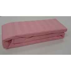Простыня на резинке "Розовый" (stripe) La Prima